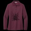 Women's Silk Touch Long Sleeve Polo Miniatura