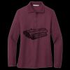 Women's Silk Touch Long Sleeve Polo Miniatura