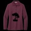 Women's Silk Touch Long Sleeve Polo Miniatura