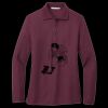 Women's Silk Touch Long Sleeve Polo Miniatura