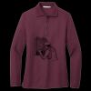 Women's Silk Touch Long Sleeve Polo Miniatura