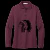 Women's Silk Touch Long Sleeve Polo Miniatura