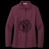 Women's Silk Touch Long Sleeve Polo Miniatura