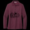 Women's Silk Touch Long Sleeve Polo Miniatura
