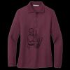 Women's Silk Touch Long Sleeve Polo Miniatura