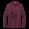 Women's Silk Touch Long Sleeve Polo Thumbnail