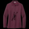 Women's Silk Touch Long Sleeve Polo Miniatura