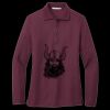 Women's Silk Touch Long Sleeve Polo Miniatura