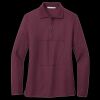 Women's Silk Touch Long Sleeve Polo Miniatura