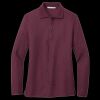 Women's Silk Touch Long Sleeve Polo Thumbnail