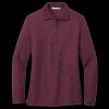 Women's Silk Touch Long Sleeve Polo Thumbnail