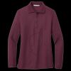 Women's Silk Touch Long Sleeve Polo Thumbnail