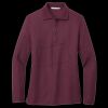 Women's Silk Touch Long Sleeve Polo Miniatura