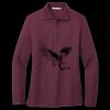 Women's Silk Touch Long Sleeve Polo Miniatura