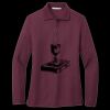 Women's Silk Touch Long Sleeve Polo Miniatura