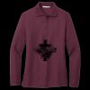 Women's Silk Touch Long Sleeve Polo Thumbnail