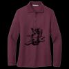 Women's Silk Touch Long Sleeve Polo Miniatura