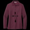 Women's Silk Touch Long Sleeve Polo Miniatura