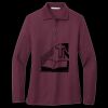 Women's Silk Touch Long Sleeve Polo Miniatura