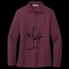 Women's Silk Touch Long Sleeve Polo Miniatura