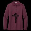 Women's Silk Touch Long Sleeve Polo Miniatura