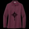 Women's Silk Touch Long Sleeve Polo Miniatura