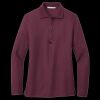 Women's Silk Touch Long Sleeve Polo Miniatura