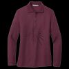Women's Silk Touch Long Sleeve Polo Miniatura