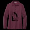 Women's Silk Touch Long Sleeve Polo Miniatura