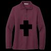 Women's Silk Touch Long Sleeve Polo Miniatura