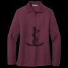 Women's Silk Touch Long Sleeve Polo Miniatura