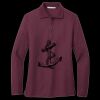 Women's Silk Touch Long Sleeve Polo Thumbnail