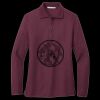 Women's Silk Touch Long Sleeve Polo Miniatura