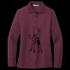 Women's Silk Touch Long Sleeve Polo Thumbnail