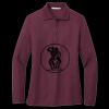 Women's Silk Touch Long Sleeve Polo Miniatura