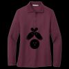 Women's Silk Touch Long Sleeve Polo Miniatura