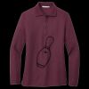 Women's Silk Touch Long Sleeve Polo Miniatura