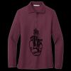 Women's Silk Touch Long Sleeve Polo Miniatura