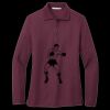 Women's Silk Touch Long Sleeve Polo Miniatura