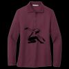Women's Silk Touch Long Sleeve Polo Miniatura