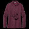 Women's Silk Touch Long Sleeve Polo Thumbnail