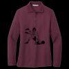 Women's Silk Touch Long Sleeve Polo Thumbnail