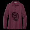 Women's Silk Touch Long Sleeve Polo Miniatura