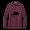 Women's Silk Touch Long Sleeve Polo Miniatura