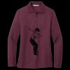 Women's Silk Touch Long Sleeve Polo Thumbnail