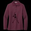 Women's Silk Touch Long Sleeve Polo Miniatura