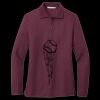Women's Silk Touch Long Sleeve Polo Miniatura