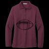 Women's Silk Touch Long Sleeve Polo Miniatura