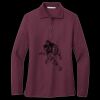 Women's Silk Touch Long Sleeve Polo Miniatura