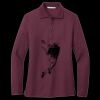 Women's Silk Touch Long Sleeve Polo Miniatura